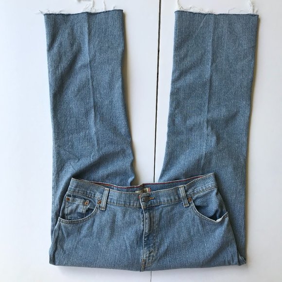 Levi's Relaxed Boot Cut 550 Jeans 14M Vintage 90's - Picture 5 of 15
